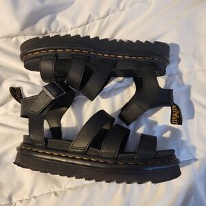 Doc Marten's Blaire Hydro Leather Strap Sandals
